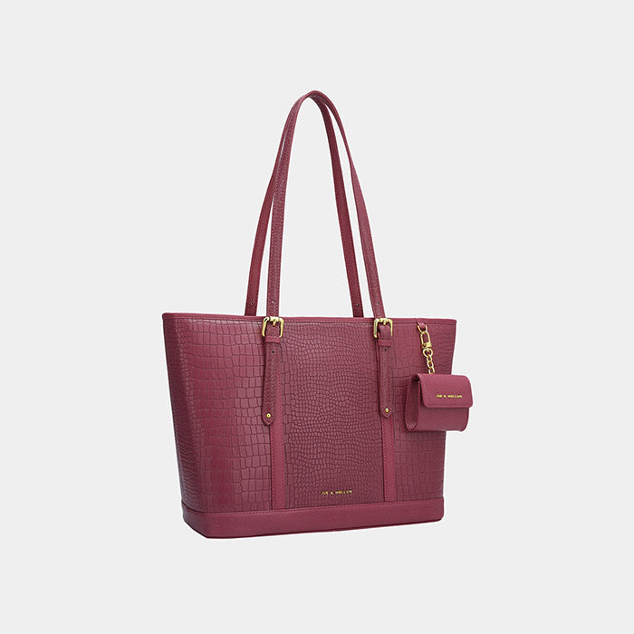 Florence Tote Bag - Plum