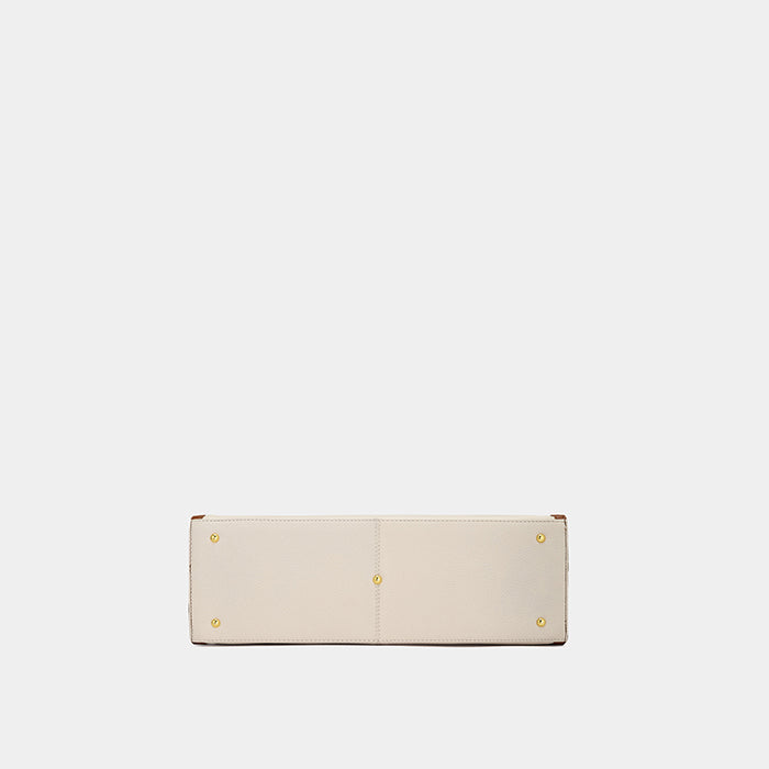 Amelia Book Tote - Off White