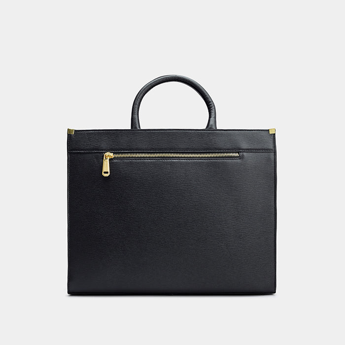 Aaget Book Tote - Black