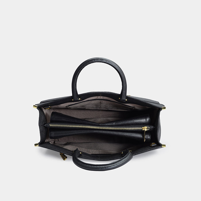 Aaget Book Tote - Black