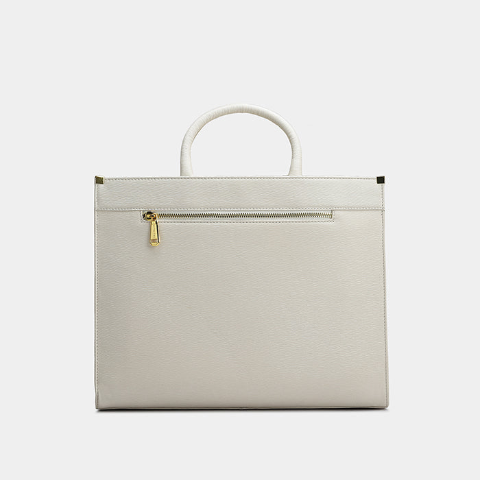 Aaget Book Tote - Cream