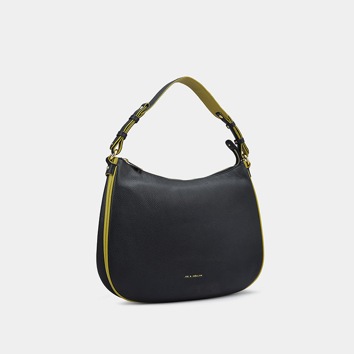 Keyla Hobo - Black & Olive