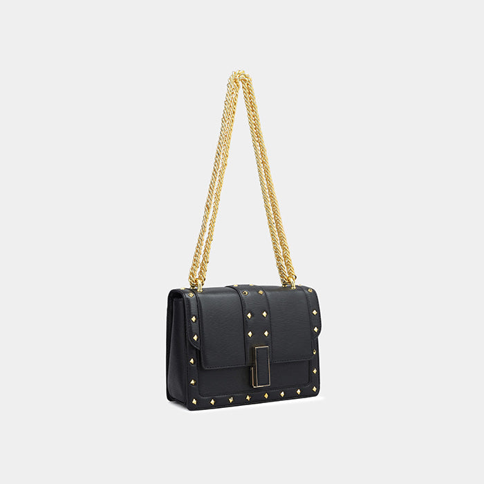 Aria Shoulder Bag - Black