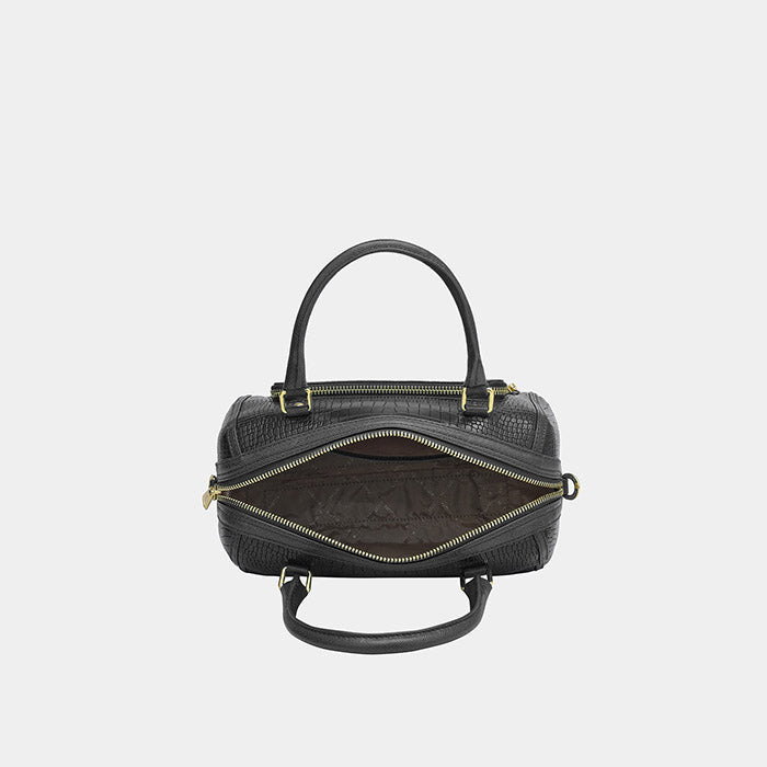 Camila Satchel Bag - Black