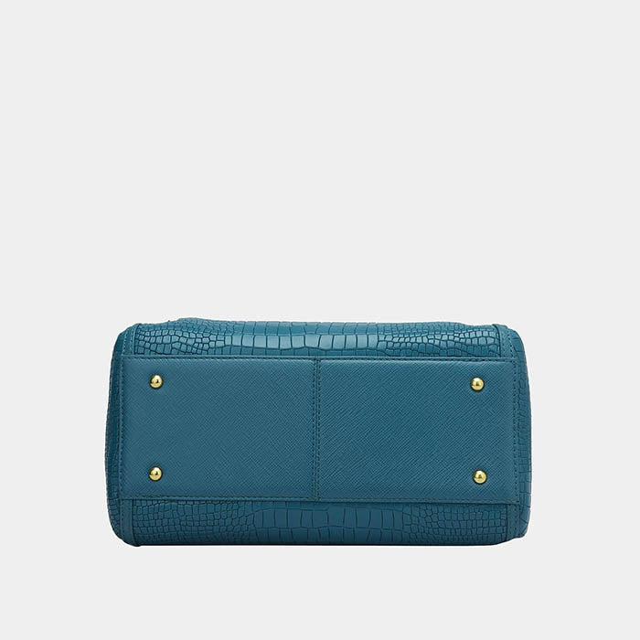 Camila Satchel Bag - Pacific