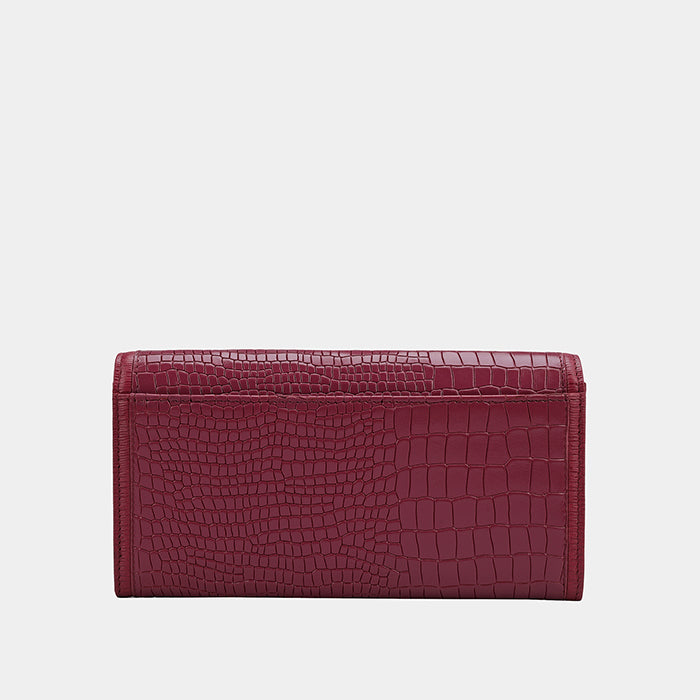 Trey Ladies Wallet - Plum