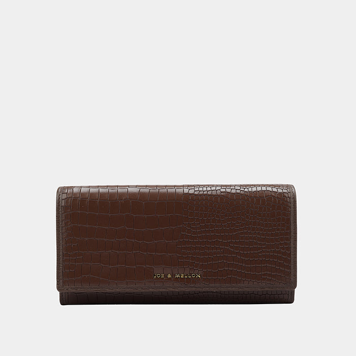 Mia Ladies Wallet - Brown