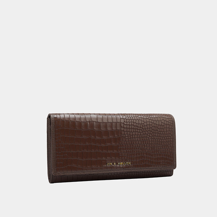 Mia Ladies Wallet - Brown