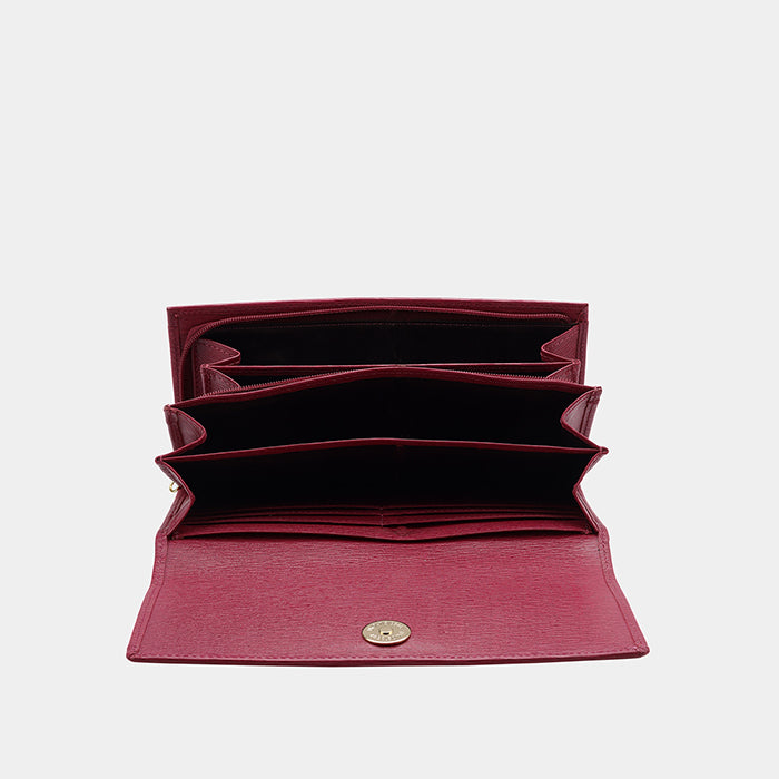 Mia Ladies Wallet - Plum