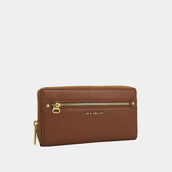 Nora Ladies Wallet - Cognac