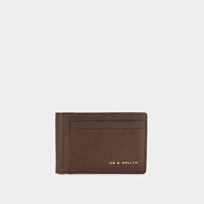 Bran Money Clip - Brown