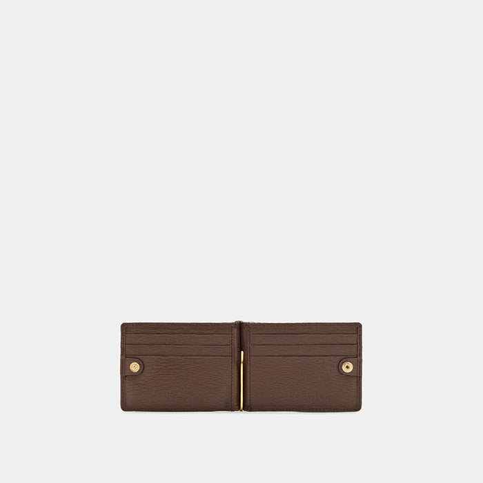 Bran Money Clip - Brown