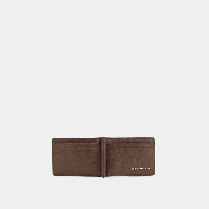 Bran Money Clip - Brown