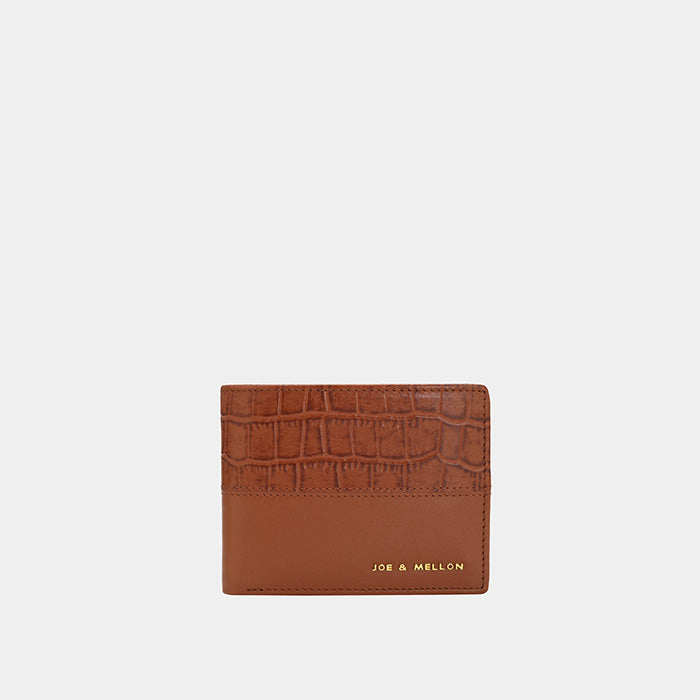 Coen Mens Wallet - Cognac