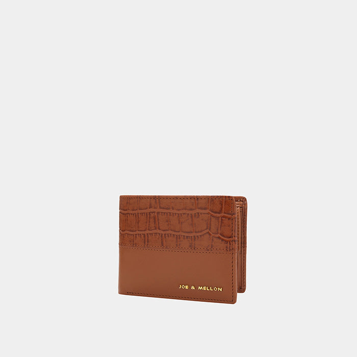 Coen Mens Wallet - Cognac