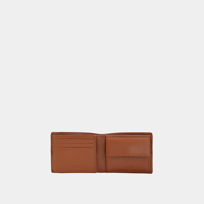 Coen Mens Wallet - Cognac