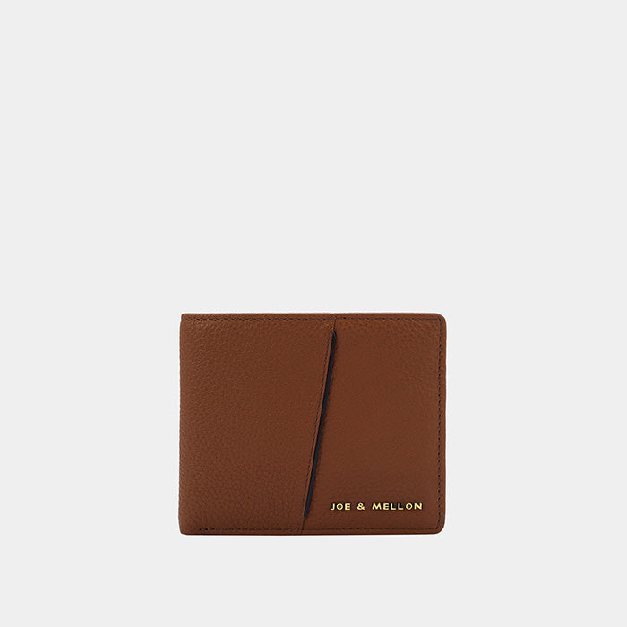 Luca Mens Wallet - Cognac