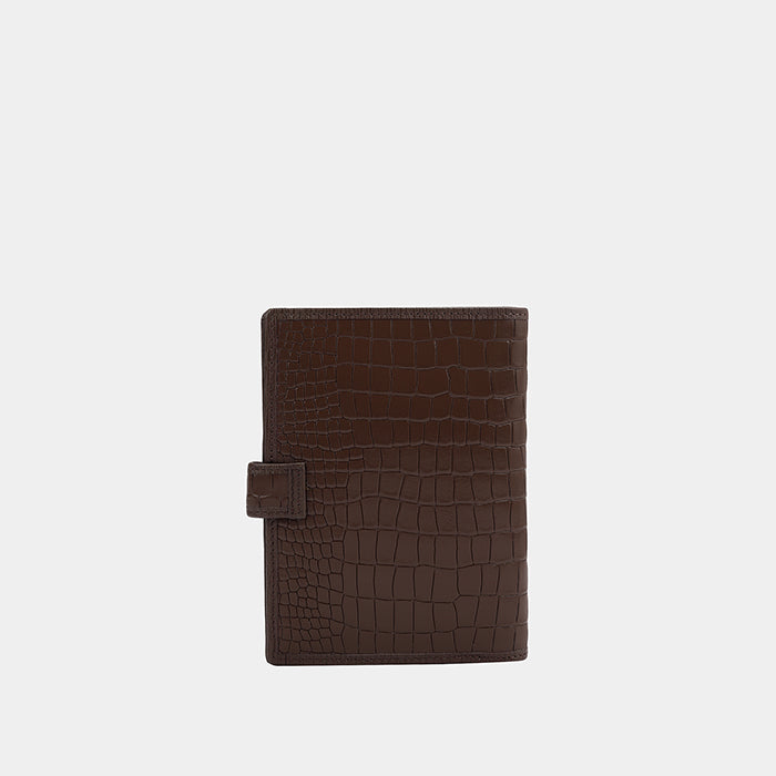 Skylar Passport Case - Brown