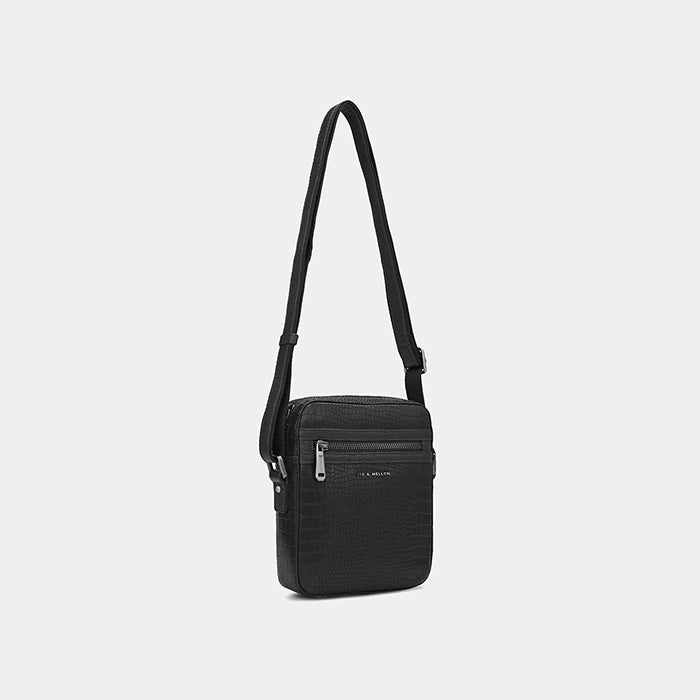 Palmer Men Sling Bag - Black